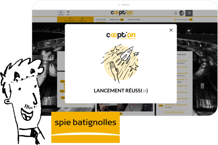 Solution de recrutement par cooptation Spi Batignolles