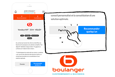 Solution de recrutement par cooptation Boulanger