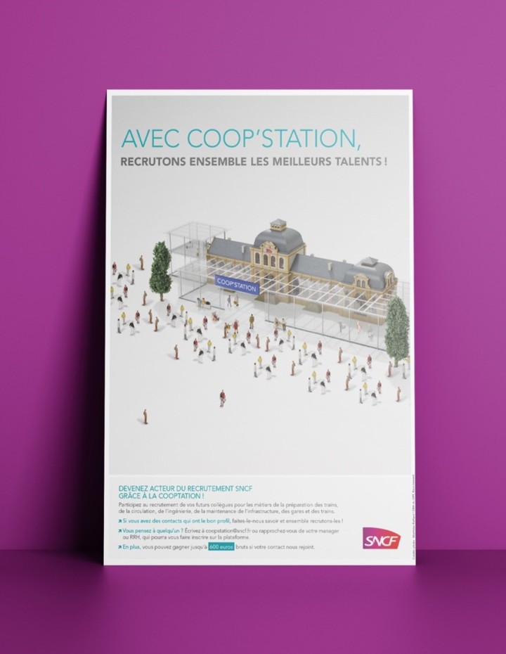 coptstation communication lancer programme de cooptation affiche
