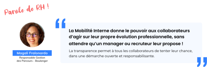 Expérience collaborateur Mobilité Interne