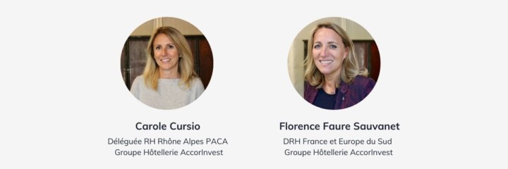 Groupe Hôtellerie AccorInvest, Florence FAURE SAUVANET et Carole CURSIO