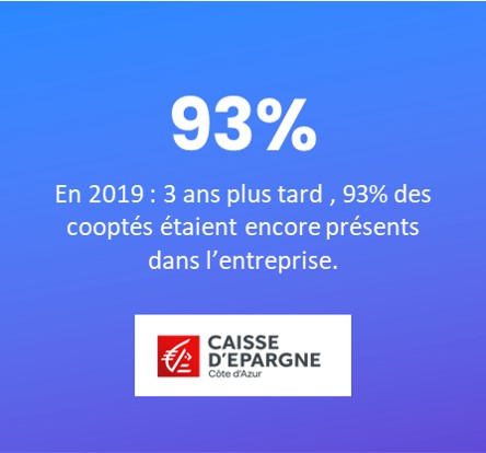 93 pourcent de collaborateurs qui restent